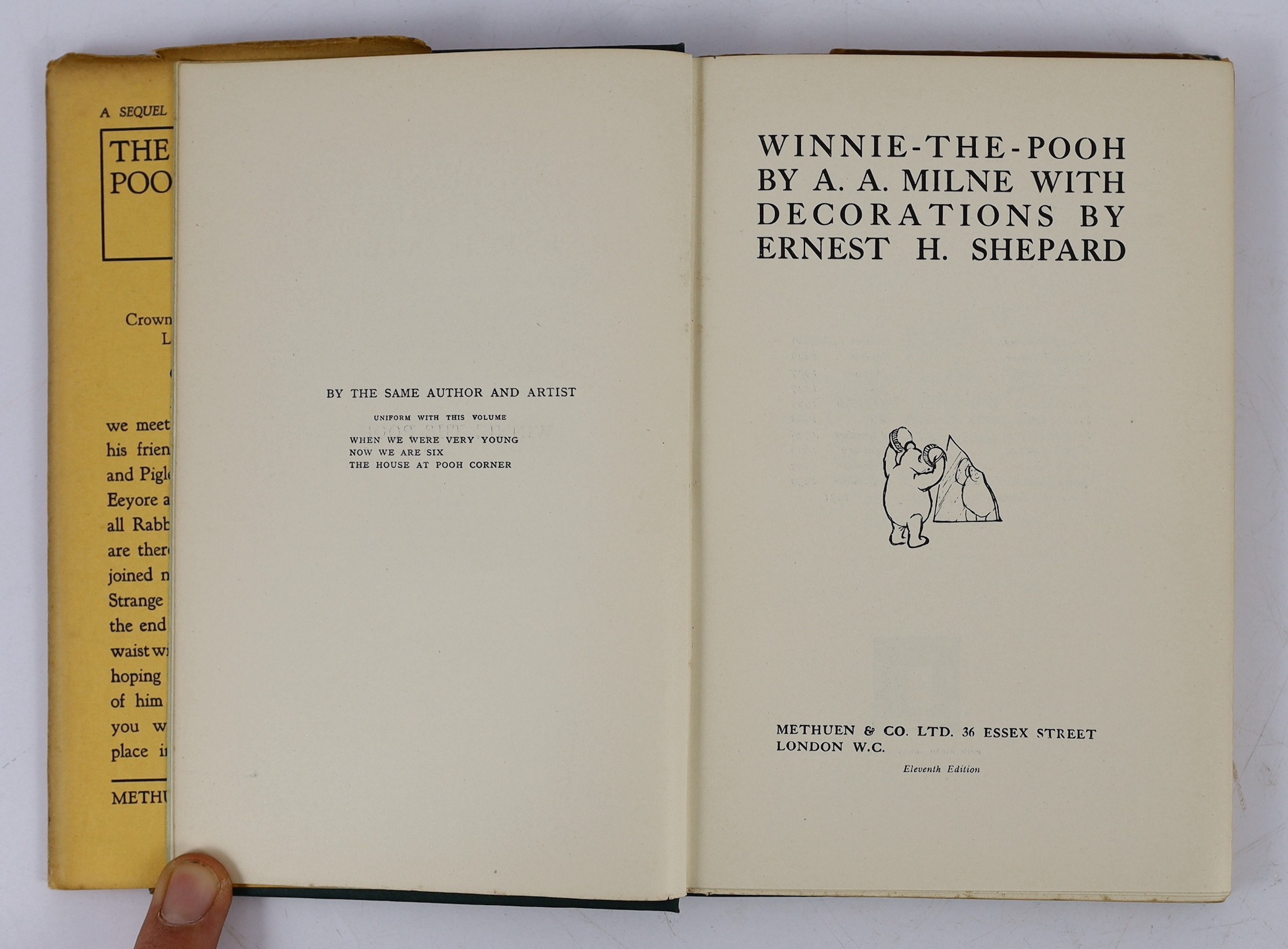 Milne, AA. - The House at Pooh Corner ... ,1st edition